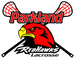 Parkland Redhawks Lacrosse logo